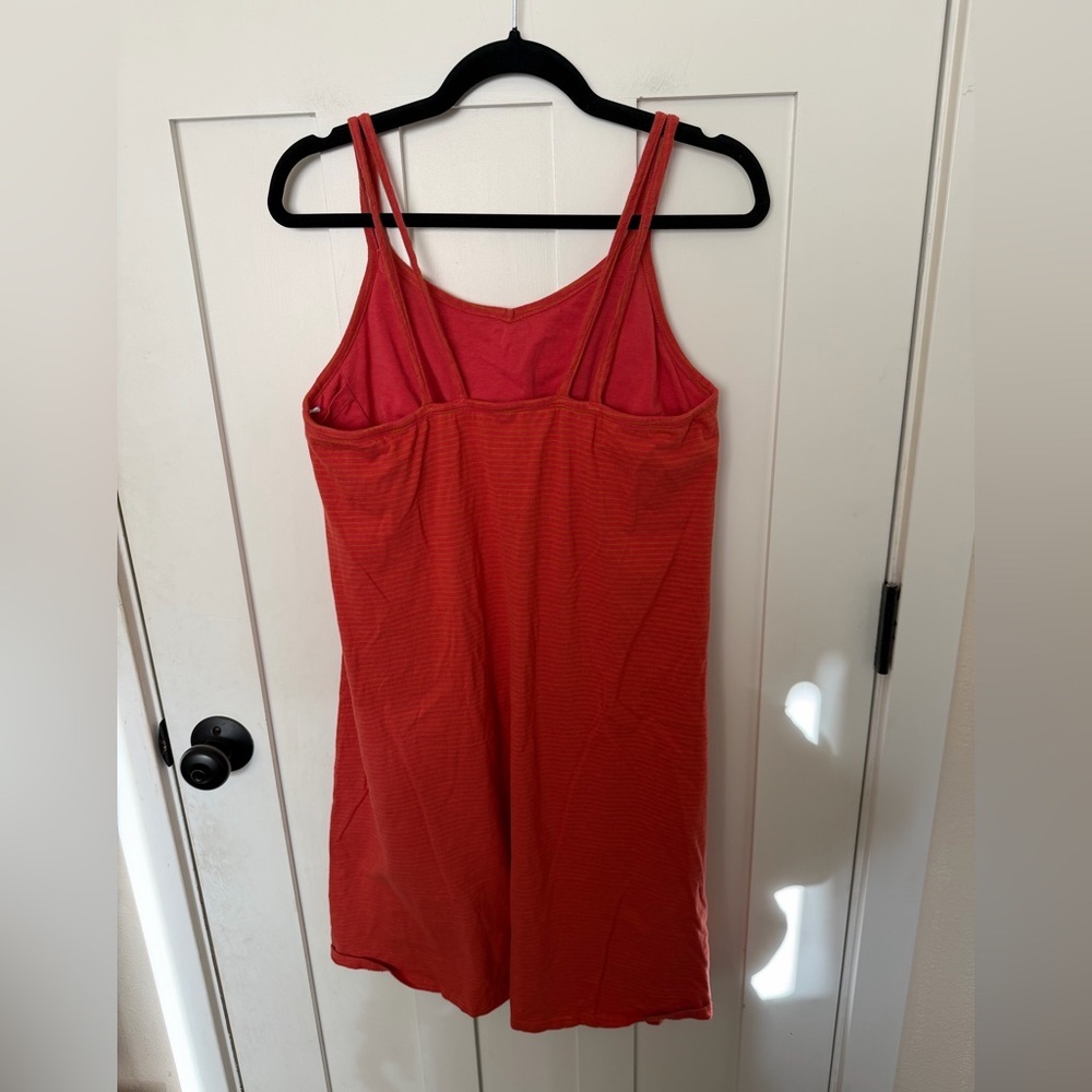 Toad&Co Capellini Dress Outdoors Built In Bra Size Large L Hiking Granola girl